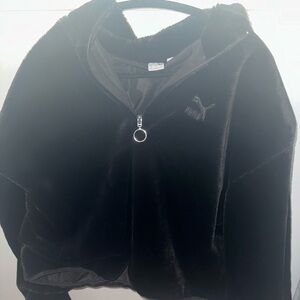 Puma Cropped Fur Coat